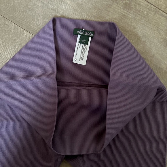 New Wild Fable High Rise Ribbed Seamless Bike Shorts Small - Picture 8 of 12